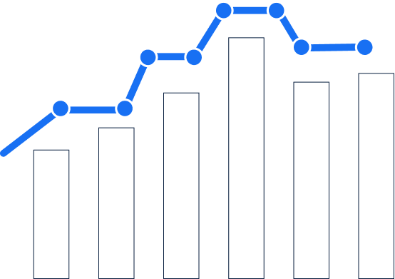 vector image that is showing the growth