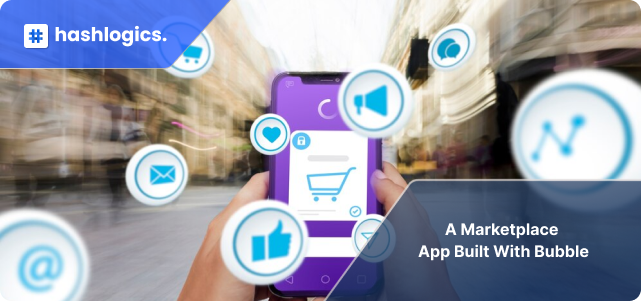 A Marketplace app Built with Bubble