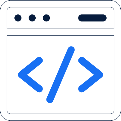 banner image for the frontend page code image